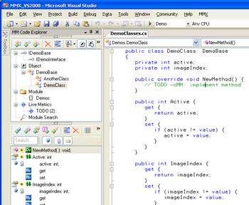 ModelMaker Code Explorer for Visual Studio 2003 screenshot
