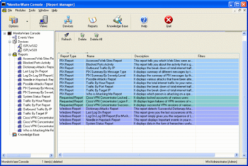 MonitorWare Console screenshot 3