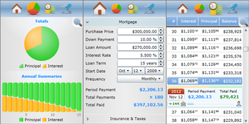 Mortgage Calculator for websites screenshot