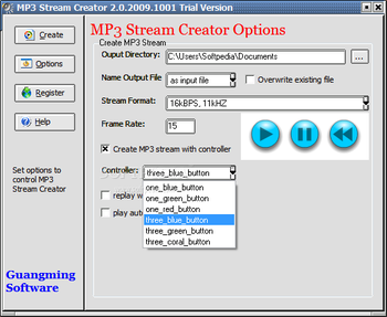 MP3 Stream Creator screenshot 3