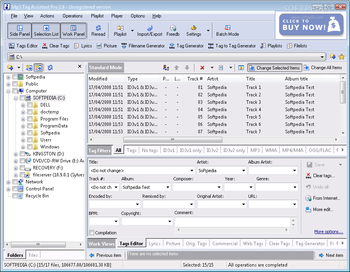 Mp3 Tag Assistant Professional screenshot