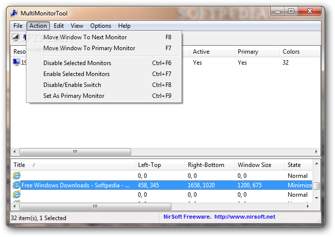 MultiMonitorTool 2.10 for windows download free