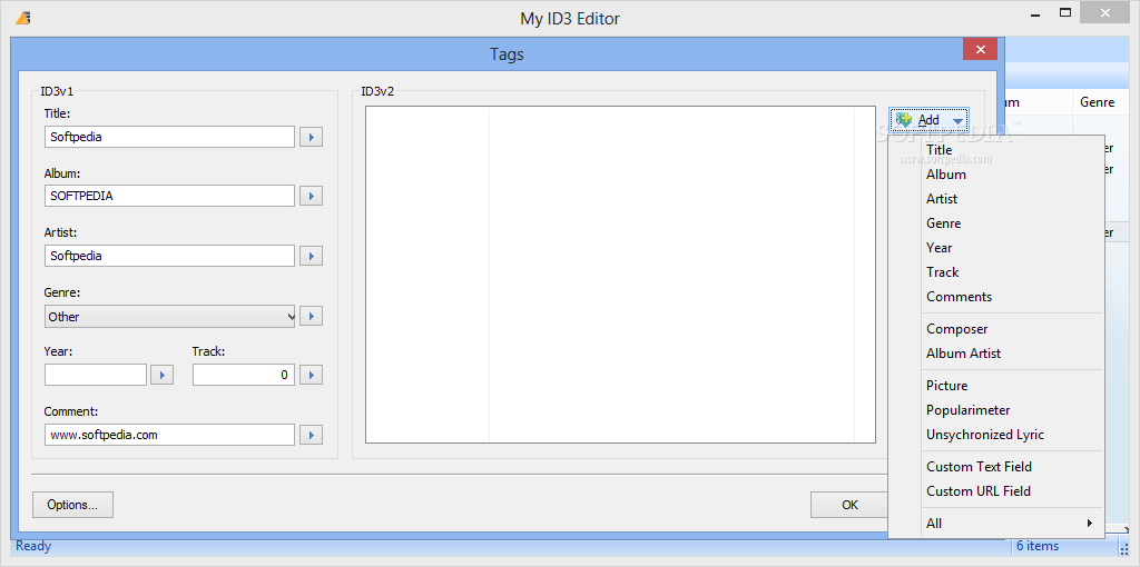 explorer showing different from id3 editor