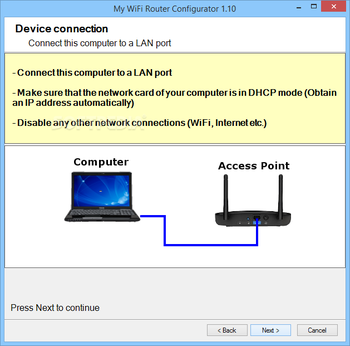 My WiFi Service Router Configurator screenshot 2
