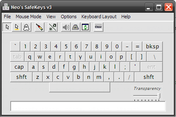 Neo's SafeKeys Portable screenshot
