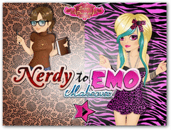 Nerdy To Emo Makeover screenshot