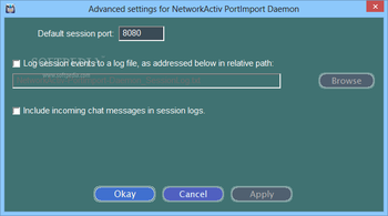 NetworkActiv PortImport screenshot 3