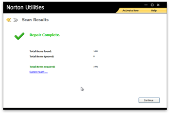 Norton Utilities screenshot 4