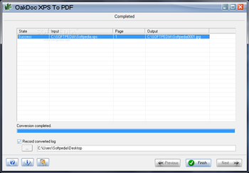OakDoc XPS to PDF Converter screenshot 6