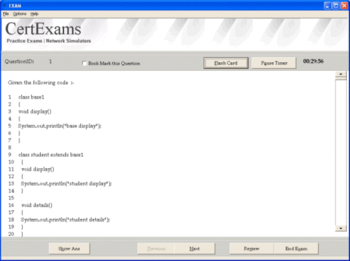 OCPJP Exam Simulator screenshot