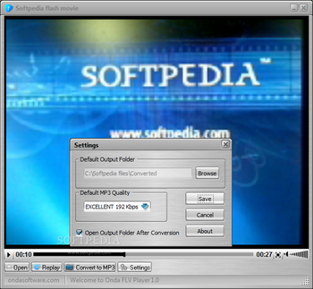 Onda FLV Player screenshot 2