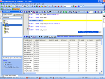 Oraspeed SQL Editor screenshot 2