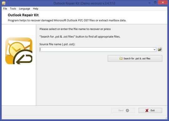 systools outlook recovery 4.1 serial