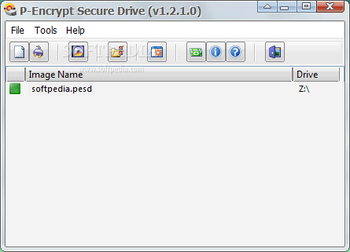 P-Encrypt Secure Drive screenshot