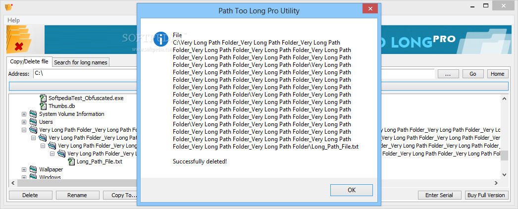 Path Too Long Utility V1.1.0.0