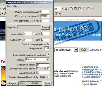 PDF Image Stamp screenshot 2