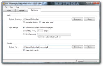 PDF Split Merge screenshot 2