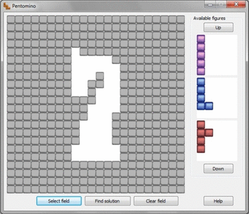 Pentomino screenshot