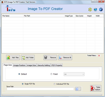 Pictures to PDF Converter screenshot