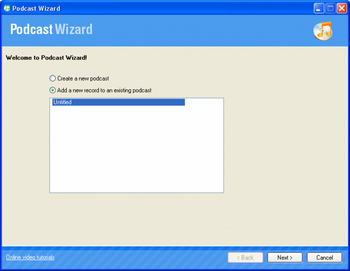 Podcast Wizard screenshot