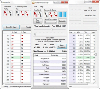 Poker Probability screenshot