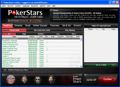 PokerStars screenshot