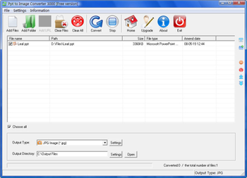 Ppt to Image Converter 3000 screenshot