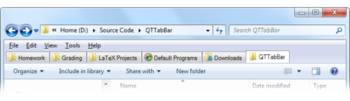 QTTabBar screenshot