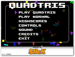 Quadtris screenshot