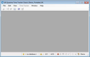 Quasima Time Tracker Classic Portable screenshot