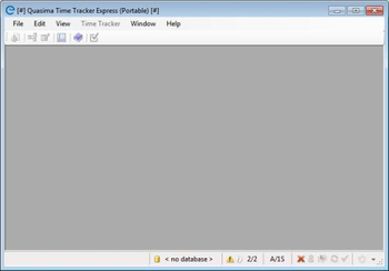 Quasima Time Tracker Express Portable screenshot