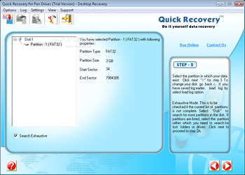 Quick Recovery for Pen Drives screenshot 2
