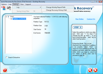 Quick Recovery for Pen Drives screenshot 4