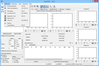 QuickNXS screenshot 3