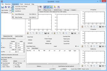 QuickNXS screenshot 4