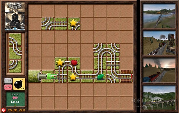train rail maze pc game