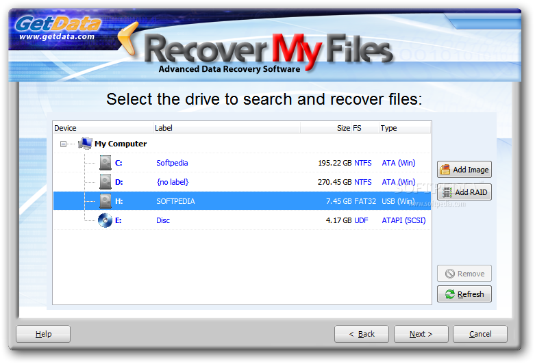 getdata recover my files professional 5.2.1.1964