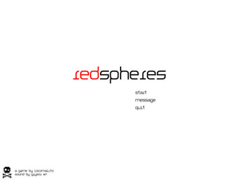 Red Spheres screenshot