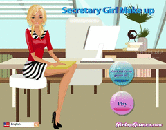 Secretary Girl Make Up screenshot