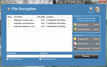 Secure My Files screenshot 2