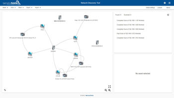 ServiceTonic Network Discovery Tool screenshot
