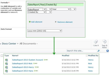 SharePoint Document Number Generator screenshot 2