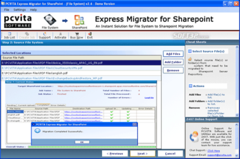 SharePoint Migrator screenshot 2
