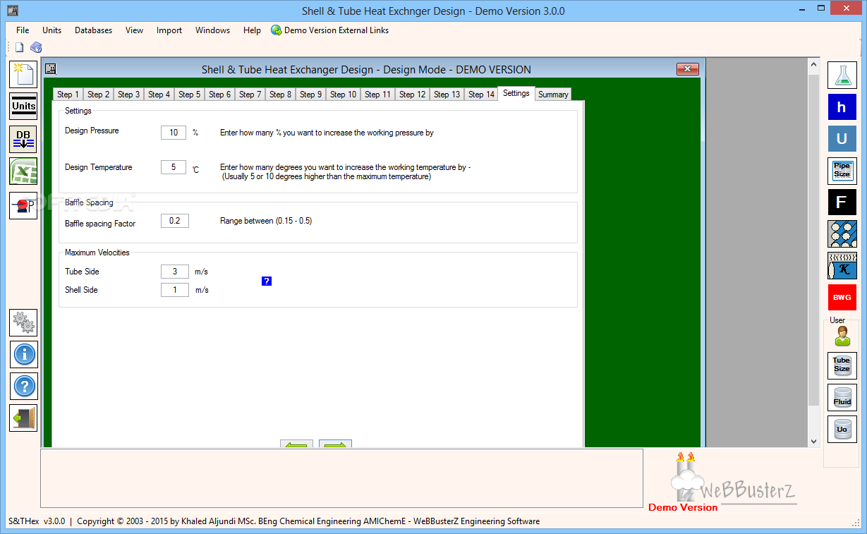 Software For Design Of Heat Exchanger