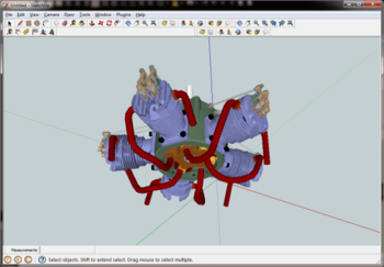 Как открыть obj в sketchup