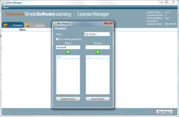 Simple Software Licensing screenshot 2