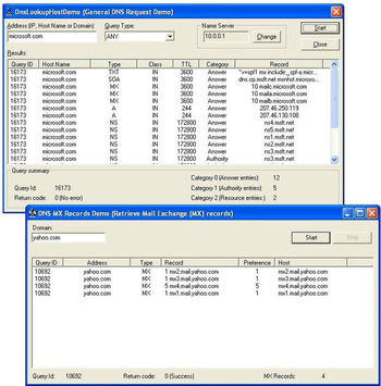 SkDNS ActiveX Control screenshot