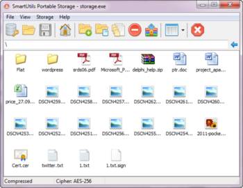 SmartUtils Portable Storage screenshot
