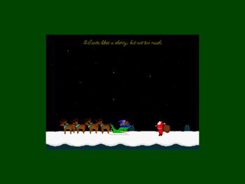 Spare A Thought For Santa screenshot
