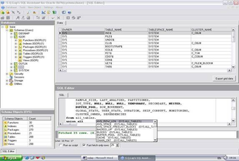SQL Assistant for Oracle screenshot